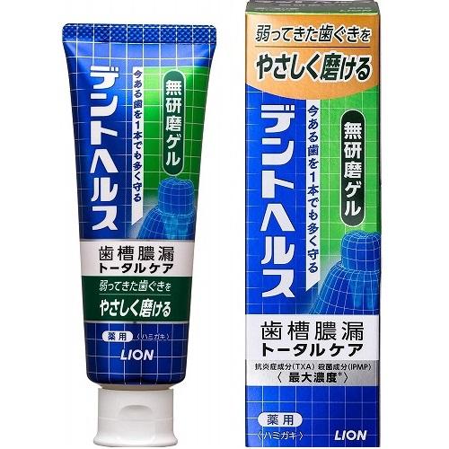 Lion Dent Health Medicinal Toothpaste Non-Abrasive Gel - Harajuku Culture Japan - Japanease Products Store Beauty and Stationery