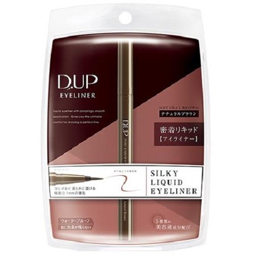 D-UP Silky Liquid Eyeliner WP Natural Brown - Harajuku Culture Japan - Japanease Products Store Beauty and Stationery