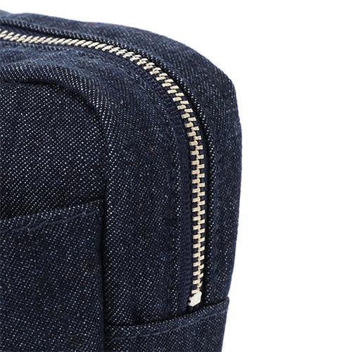 Delfonics Stationery Inner Carrying Case Bag In Bag XS - Denim - Hickory - Harajuku Culture Japan - Japanease Products Store Beauty and Stationery