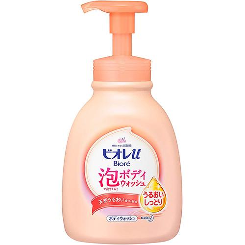 Kao Biore U Body Wash Comes Out With Foam 600ml - Moist And Moist - Harajuku Culture Japan - Japanease Products Store Beauty and Stationery