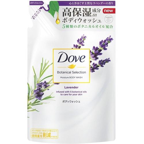 Dove Botanical Selection Body Wash Refill 360g - Lavender - Harajuku Culture Japan - Japanease Products Store Beauty and Stationery