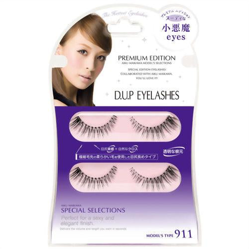 D-UP False Eyelashes Premium Edition - Small Devil Eyes 911 - Harajuku Culture Japan - Japanease Products Store Beauty and Stationery