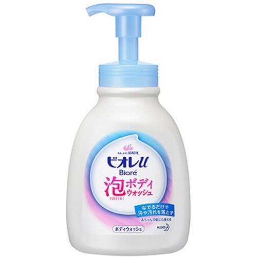 Biore U Bubble Body Wash 600ml - Fresh Floral Scent - Harajuku Culture Japan - Japanease Products Store Beauty and Stationery