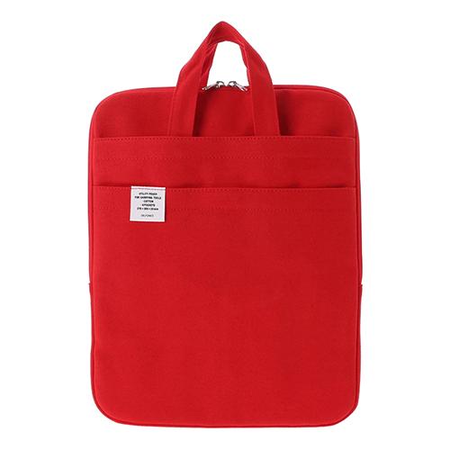 Delfonics Stationery Inner Carrying Case Bag In Bag A4 - Vertical - Red - Harajuku Culture Japan - Japanease Products Store Beauty and Stationery