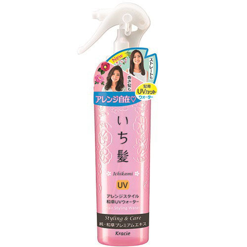 kracie Ichikami Hair Arrange Wakagusa UV Water  200ml