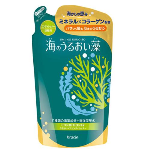 Kracie Umino Uruoisou Moisturizing Care Conditioner - 420ml - Refill - Harajuku Culture Japan - Japanease Products Store Beauty and Stationery