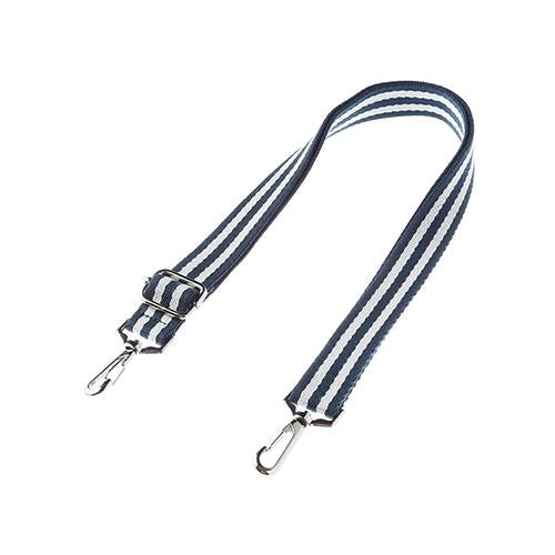 Delfonics Stationery Inner Carrying Shoulder Strap Stripe - WhitexBlue - Harajuku Culture Japan - Japanease Products Store Beauty and Stationery