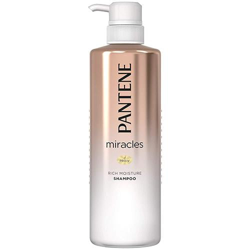 Pantene Miracles Shampoo 500ml - Rich Moisture - Harajuku Culture Japan - Japanease Products Store Beauty and Stationery