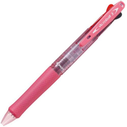 Pilot Acroball 3 3 Color Ballpoint Multi Pen - 0.7mm - Harajuku Culture Japan - Japanease Products Store Beauty and Stationery