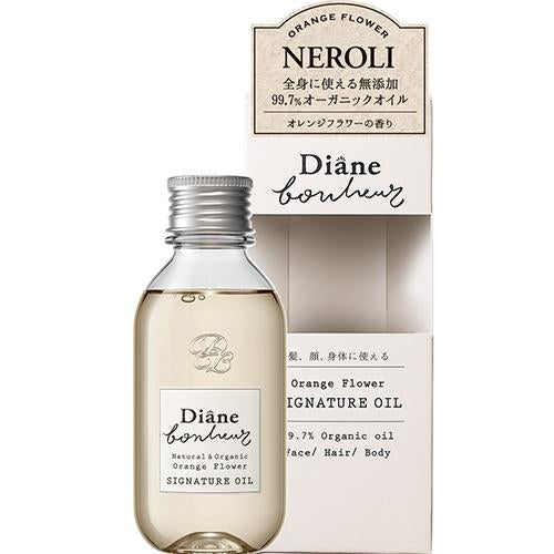 Moist Diane Bonheur Signature Oil  100ml - Orange Flower - Harajuku Culture Japan - Japanease Products Store Beauty and Stationery