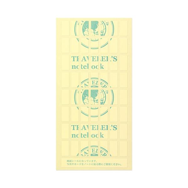 Midori Traveler's Note Book Regular Size Refill 010 - Double Sided Stickers - Harajuku Culture Japan - Japanease Products Store Beauty and Stationery