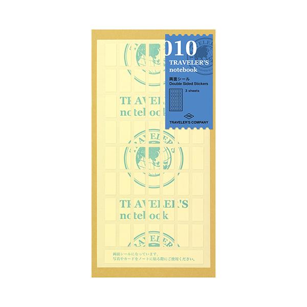 Midori Traveler's Note Book Regular Size Refill 010 - Double Sided Stickers - Harajuku Culture Japan - Japanease Products Store Beauty and Stationery