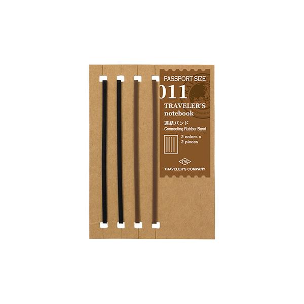 Midori Traveler's Note Book Passport Size Refill 011 - Connecting Rubber Band - Harajuku Culture Japan - Japanease Products Store Beauty and Stationery