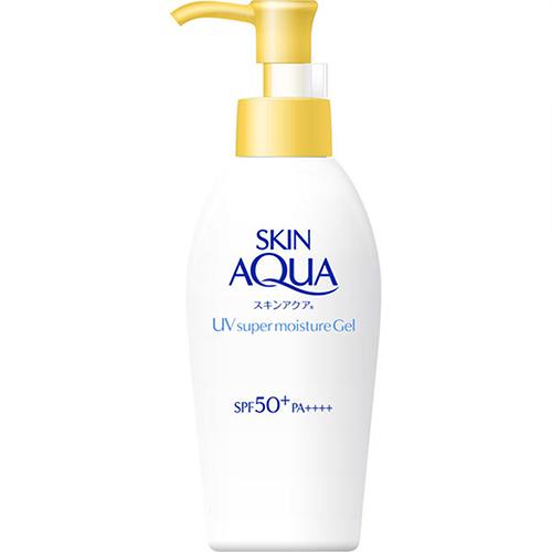 Skin Aqua Rohto Newer Model Super Moisture Gel Pump 140g - SPF50+/PA++++ - Harajuku Culture Japan - Japanease Products Store Beauty and Stationery