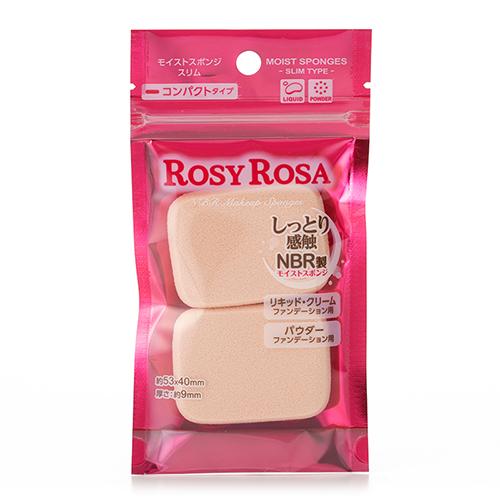 Rosy Rosa Moist Sponge - Slim - 2P - Harajuku Culture Japan - Japanease Products Store Beauty and Stationery