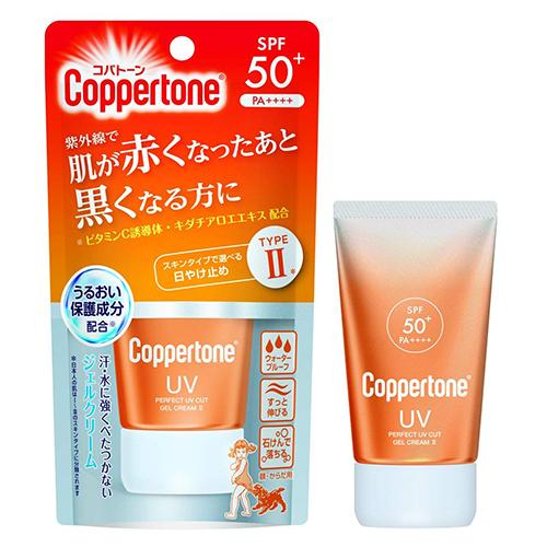 Coppertone Perfect UV Cut Gel Cream 2 - 40g - Harajuku Culture Japan - Japanease Products Store Beauty and Stationery