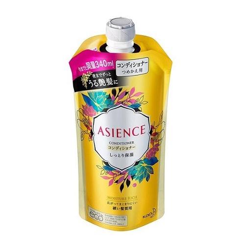 Asience Conditioner Moist 340ml - Refill - Harajuku Culture Japan - Japanease Products Store Beauty and Stationery