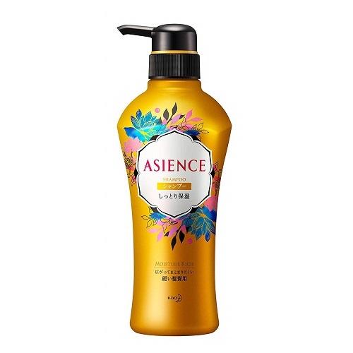 Asience Shampoo Moist Type Pomp 480ml - Harajuku Culture Japan - Japanease Products Store Beauty and Stationery