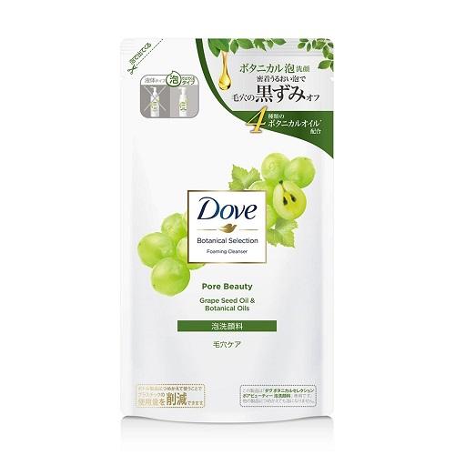 Dove Botanical Selection Foaming Cleanser Refill 135ml - Pore Beauty - Harajuku Culture Japan - Japanease Products Store Beauty and Stationery