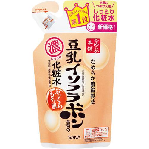Sana Nameraka Honpo Soy Milk Isoflavone Face Lotion - 200ml - Moist - Refill - Harajuku Culture Japan - Japanease Products Store Beauty and Stationery
