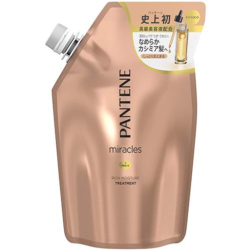 Pantene Miracles Treatment 440ml - Rich Moisture - Refill - Harajuku Culture Japan - Japanease Products Store Beauty and Stationery