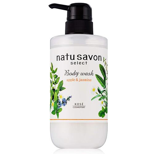 Kose Cosmeport Softymo Natu Savon Body Wash - 500ml - White & Moist - Harajuku Culture Japan - Japanease Products Store Beauty and Stationery