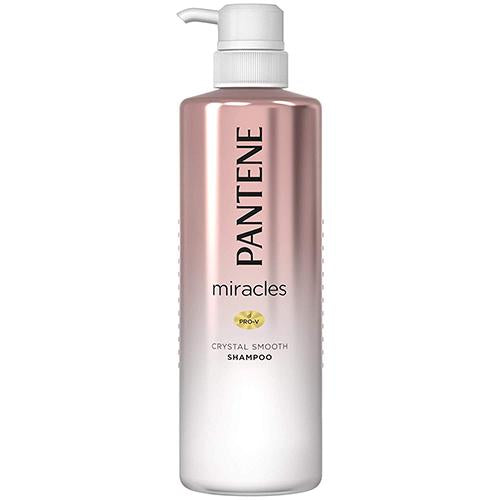 Pantene Miracles Shampoo 500ml - Crystal Smooth - Harajuku Culture Japan - Japanease Products Store Beauty and Stationery