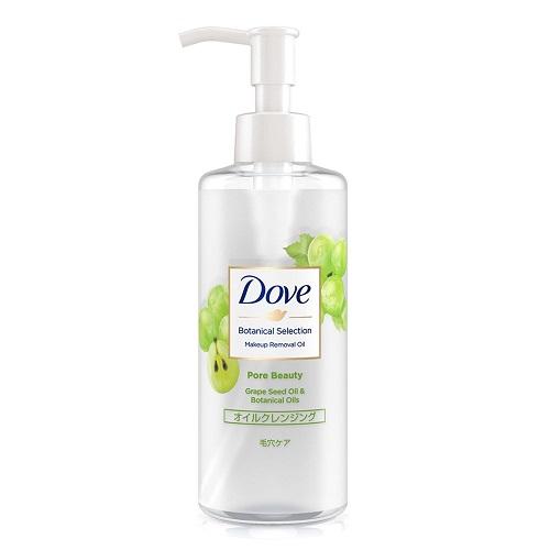 Dove Botanical Selection Makeup Removal Oil 165ml - Pore Beauty - Harajuku Culture Japan - Japanease Products Store Beauty and Stationery