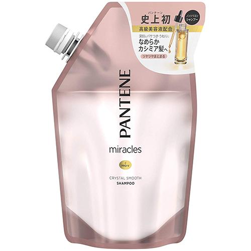 Pantene Miracles Shampoo 440ml - Crystal Smooth - Refill - Harajuku Culture Japan - Japanease Products Store Beauty and Stationery