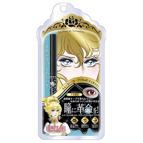 Bandai Creer Beaute Roses Of Versailles Lady Oscar Smooth Touch Pencil Eyeliner - Black - Harajuku Culture Japan - Japanease Products Store Beauty and Stationery