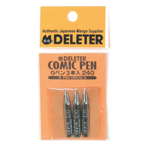 Deleter Manga Comic Pen Saji Pen 3pcs - Harajuku Culture Japan - Japanease Products Store Beauty and Stationery