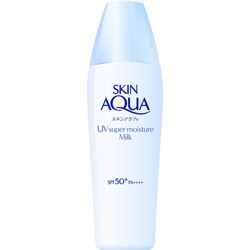 Skin Aqua Rohto Newer Model Super Moisture Milk 40ml - SPF50+/PA++++ - Harajuku Culture Japan - Japanease Products Store Beauty and Stationery