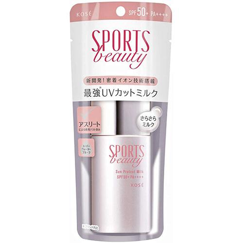 Kose Sports Beauty Sun Protect Milk SPF50+/ PA++++ - Harajuku Culture Japan - Japanease Products Store Beauty and Stationery