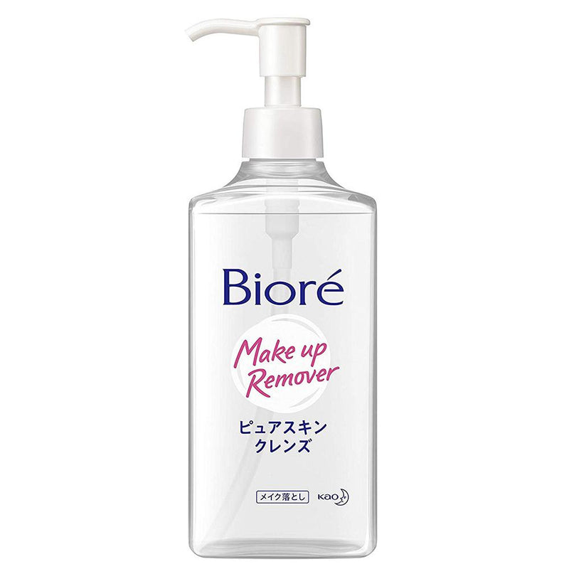 Biore Make-up Remover Pure Skin Cleans - 230ml - Harajuku Culture Japan - Japanease Products Store Beauty and Stationery