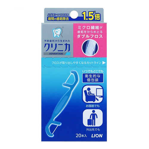 Tooth Care Lion Clinica Dental Double Floss - 20pieces