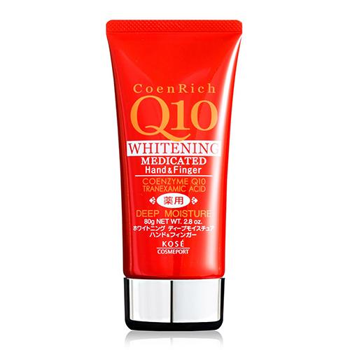 Kose Coen Rich Q10 Medicated Hand Cream 80g - Deep Moist - Harajuku Culture Japan - Japanease Products Store Beauty and Stationery