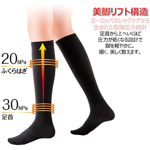 Slim Walk  Japan Beauty Leg Socks - S-M Size