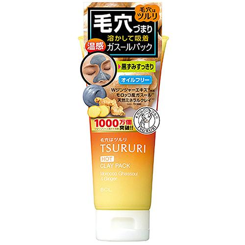 BCL Tsururi Pore Clear Hot Clay Pack - 100g - Harajuku Culture Japan - Japanease Products Store Beauty and Stationery