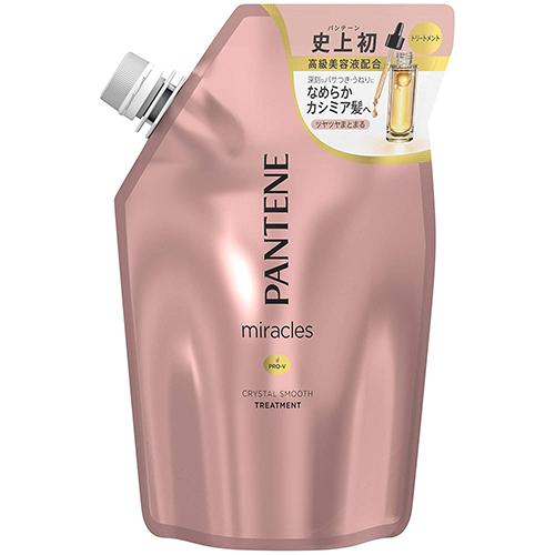 Pantene Miracles Treatment 440ml - Crystal Smooth - Refill - Harajuku Culture Japan - Japanease Products Store Beauty and Stationery