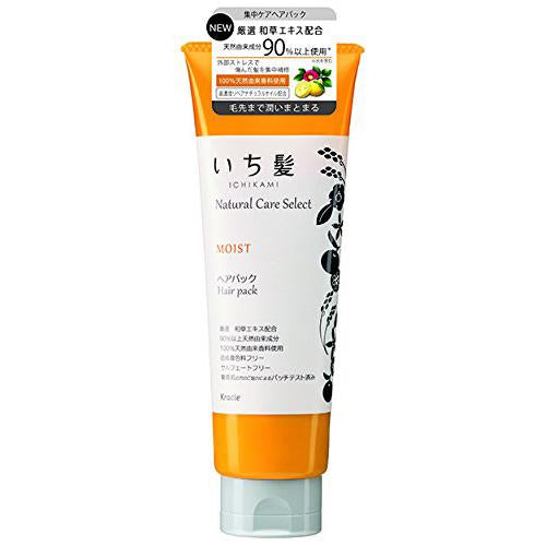 kracie Ichigami Natural Care Select Hair Pack Moist 180g - Citrus Floral Scent - Harajuku Culture Japan - Japanease Products Store Beauty and Stationery