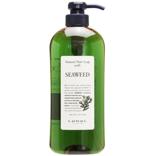 Lebel Natural Hair Soap Seaweed - 720ml - Harajuku Culture Japan - Japanease Products Store Beauty and Stationery