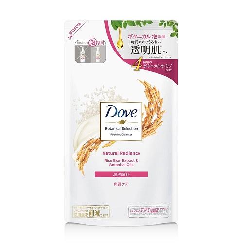 Dove Botanical Selection Foaming Cleanser Refill 135ml - Natural Radiance - Harajuku Culture Japan - Japanease Products Store Beauty and Stationery