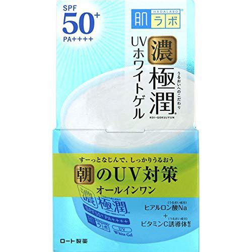 Rohto Hadalabo Gokujun UV Whitening Gel - 100g - Harajuku Culture Japan - Japanease Products Store Beauty and Stationery