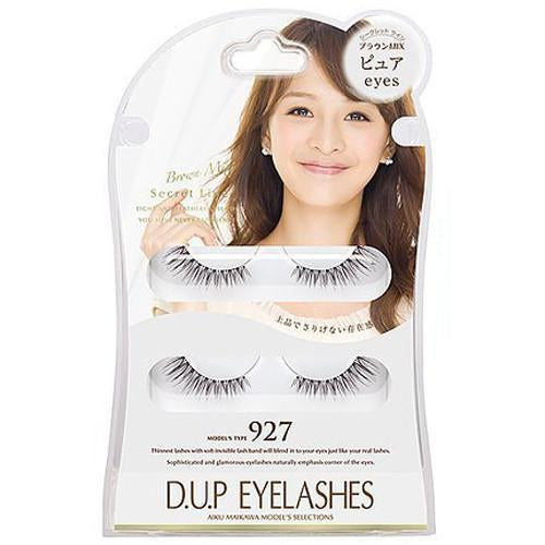 D-UP False Eyelashes Secret Line Brown Mix - Pure Eyes 927 - Harajuku Culture Japan - Japanease Products Store Beauty and Stationery