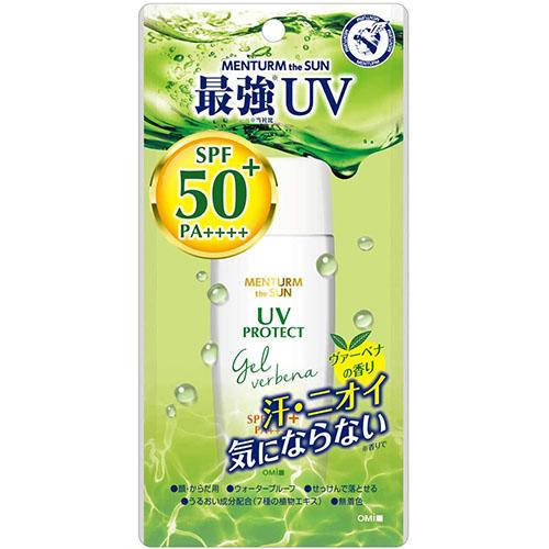 Menturm The Sun Perfect UV Gel Verbena SPF50+/ PA++++ 100g - Harajuku Culture Japan - Japanease Products Store Beauty and Stationery