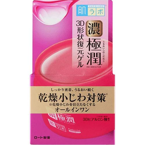 Rohto Hadalabo Gokujun 3D Aging Gel - 100g - Harajuku Culture Japan - Japanease Products Store Beauty and Stationery