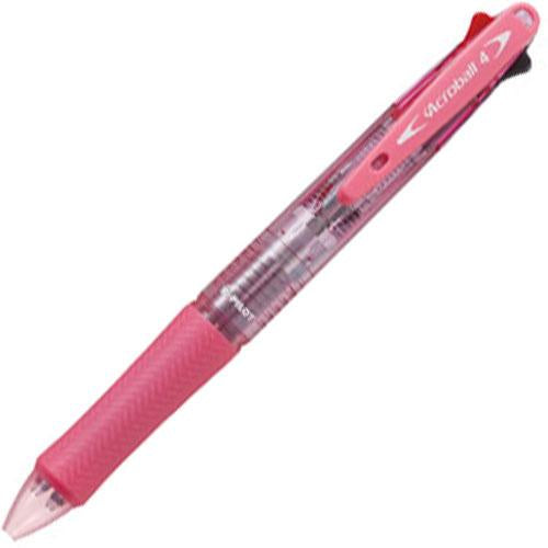 Pilot Acroball 4 4 Color Ballpoint Multi Pen - 0.7mm - Harajuku Culture Japan - Japanease Products Store Beauty and Stationery