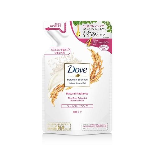 Dove Botanical Selection Makeup Removal Oil Refill 155ml - Natural Radiance - Harajuku Culture Japan - Japanease Products Store Beauty and Stationery