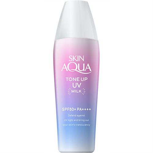 Skin Aqua Rohto Newer Model Sunscreen Tone Up UV Milk 40ml - SPF50+/PA++++ - Harajuku Culture Japan - Japanease Products Store Beauty and Stationery