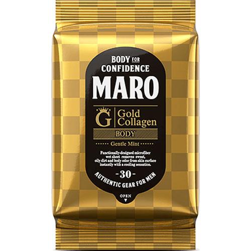 Maro Premium Body Sheet Gold 30pcs - Gentle Mint - Harajuku Culture Japan - Japanease Products Store Beauty and Stationery